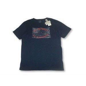 LUCKY BRAND T-SHIRT MENS SIZE L SHORT SLEEVE CREWNECK NAVY COLOR NEW WITH TAGS